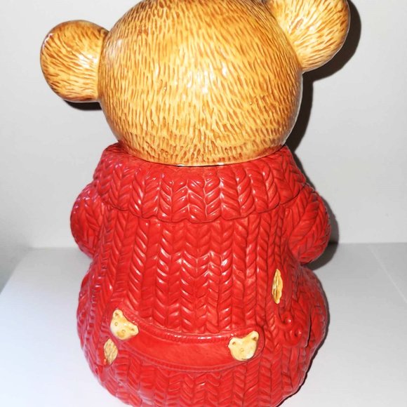 Gourmet Gifts Hallmark Mary's Bears Ceramic Cookie Jar #31539 - Picture 4 of 8